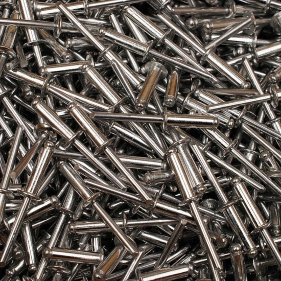Ace Brand Aluminium Steel Silver Blind Rivets (Open End) 5/32" (D) x 1/2" (L) (20PCS/PKT) Ace Brand Aluminium Steel Silver Blind Rivets (Open End) 5/32" (D) x 1/2" (L) (20PCS/PKT)