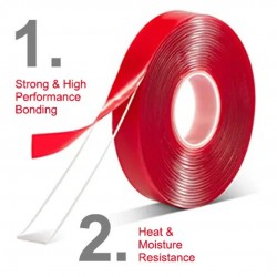 Double Sided Acrylic Foam Tape 10MM (W) x 8M (L) Double Sided Acrylic Foam Tape 10MM (W) x 8M (L)