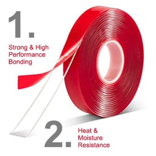 Double Sided Acrylic Foam Tape 10MM (W) x 8M (L) Double Sided Acrylic Foam Tape 10MM (W) x 8M (L)