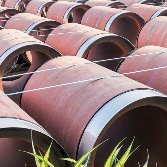 JPC Intan Jo-Lock Vitrified Clay Pipe (VCP) Jacking Pipe Trenchless 450MM (D) x 1.0M (L)