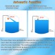 Home Store Eco Automatic Water Level Control Float Valve Top/Side Inlet Nylon + PP (Polypropylene) 1/2'', 3/4'', 1'' - Orange