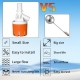 Home Store Eco Automatic Water Level Control Float Valve Top/Side Inlet Nylon + PP (Polypropylene) 1/2'', 3/4'', 1'' - Orange