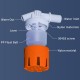 Home Store Eco Automatic Water Level Control Float Valve Top/Side Inlet Nylon + PP (Polypropylene) 1/2'', 3/4'', 1'' - Orange