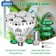 SANSI 40W LED Grow Light Bulb Daylight Full Spectrum Dimmable E27 Base With Remote Control 