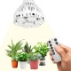 SANSI 40W LED Grow Light Bulb Daylight Full Spectrum Dimmable E27 Base With Remote Control 