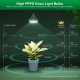SANSI 40W LED Grow Light Bulb Daylight Full Spectrum Dimmable E27 Base With Remote Control 