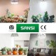 SANSI 40W LED Grow Light Bulb Daylight Full Spectrum Dimmable E27 Base With Remote Control 
