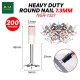 Hitz NSR-7327 Heavy Duty Round Nail 16MM (D) x 27MM (L) x 7.3MM (NS) - 200PCS/BOX Hitz NSR-7327 Heavy Duty Round Nail 16MM (D) x 27MM (L) x 7.3MM (NS) - 200PCS/BOX