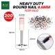 Hitz NSR-8532 Heavy Duty Round Nail 18MM (D) x 32MM (L) x 8.5MM (NS) - 200PCS/BOX Hitz NSR-8532 Heavy Duty Round Nail 18MM (D) x 32MM (L) x 8.5MM (NS) - 200PCS/BOX