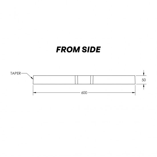 Home Store Precast Compress Slab Full Flat Surface With Hand Slot 450MM (W) x 600MM (L) x 50MM (T) With Reinforment Y10SQ Steel Bars & Fibre Strands - 1PC Home Store Precast Compress Slab Full Flat Surface With Hand Slot 450MM (W) x 600MM (L) x 50MM (T) With Reinforment Y10SQ Steel Bars & Fibre Strands - 1PC