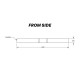 Home Store Precast Compress Slab Full Flat Surface With Hand Slot 600MM (W) x 600MM (L) x 50MM (T) With Reinforment Y10SQ Steel Bars & Fibre Strands - 1PC Home Store Precast Compress Slab Full Flat Surface With Hand Slot 600MM (W) x 600MM (L) x 50MM (T) With Reinforment Y10SQ Steel Bars & Fibre Strands - 1PC