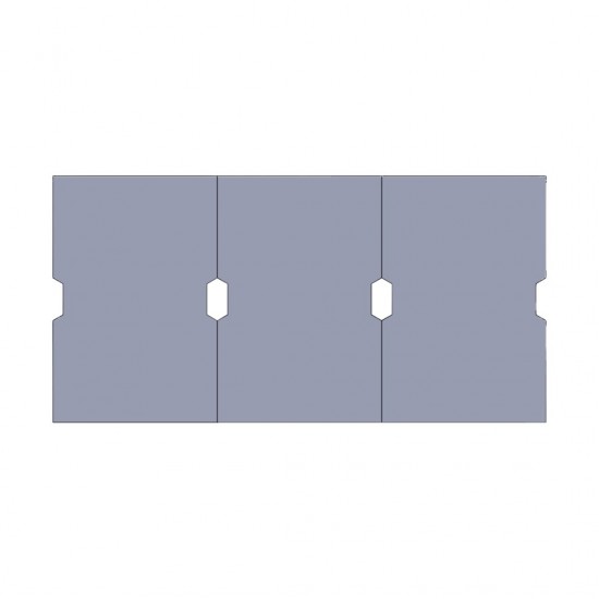 Home Store Precast Compress Slab Full Flat Surface With Hand Slot 600MM (W) x 600MM (L) x 50MM (T) With Reinforment Y10SQ Steel Bars & Fibre Strands - 1PC Home Store Precast Compress Slab Full Flat Surface With Hand Slot 600MM (W) x 600MM (L) x 50MM (T) With Reinforment Y10SQ Steel Bars & Fibre Strands - 1PC