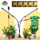 Home Store 'ILED' #AK0509 30W Adjustable 3-Tube Clip-On Light Holder Flexible Clip Clamp Indoor Plant LED Grow Light Full Spectrum Home Store 'ILED' #AK0509 30W Adjustable 3-Tube Clip-On Light Holder Flexible Clip Clamp Indoor Plant LED Grow Light Full Spectrum