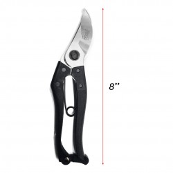 Tiger K-808 Bend Blade Pruning Shears 8'' | Gunting Pokok | Flower Cutter	