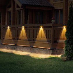 Suriang YH0622 Solar Wall Light IPX4 Waterproof LED Warm White Decorative Wall Light Suriang YH0622 Solar Wall Light IPX4 Waterproof LED Warm White Decorative Wall Light