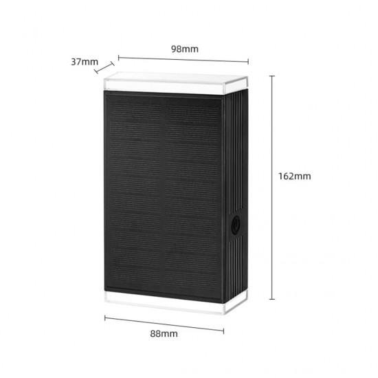 Suriang YH0630 Solar Wall Light IPX4 Waterproof LED Warm White Decorative Wall Light Suriang YH0630 Solar Wall Light IPX4 Waterproof LED Warm White Decorative Wall Light
