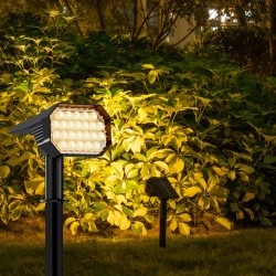 Suriang YH0528A Solar Garden Spotlight IPX4 Waterproof LED Warm White Light Suriang YH0528A Solar Garden Spotlight IPX4 Waterproof LED Warm White Light