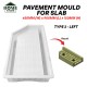Home Store Type 2 Left PP Polypropylene Vegetable Gardening Pavement Mould For Slab Size 450MM (W) x 900MM (L) x 150MM (H) Home Store Type 2 Left PP Polypropylene Vegetable Gardening Pavement Mould For Slab Size 450MM (W) x 900MM (L) x 150MM (H)