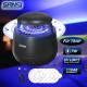 SANSI C23YC002 Fruit Fly Traps for Indoors Home Gnat Traps House with Suction, Bug Zapper Indoor Mosquito Zapper with 5pcs Sticky Glue Boards