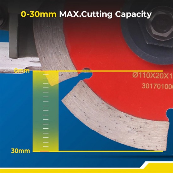 DongCheng DZE110 Marble Cutter 110MM (4 3/8'') 1200W