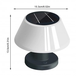Suriang YH1901A Type-C Rechargeable LED Solar Table Light 4000K Cool White IP54 Waterproof For Indoor & Outdoor Suriang YH1901A Type-C Rechargeable LED Solar Table Light 4000K Cool White IP54 Waterproof For Indoor & Outdoor
