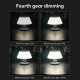Suriang YH1901A Type-C Rechargeable LED Solar Table Light 4000K Cool White IP54 Waterproof For Indoor & Outdoor