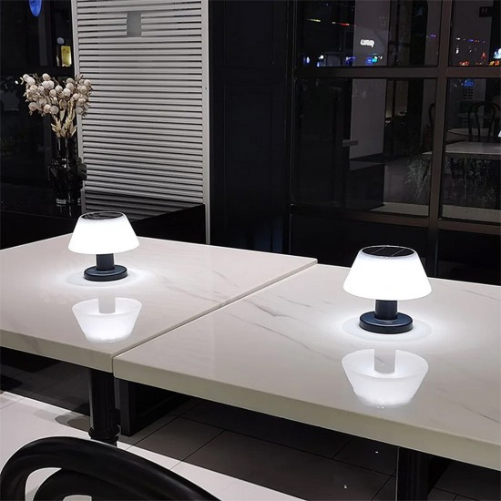Suriang YH1901A Type-C Rechargeable LED Solar Table Light 4000K Cool White IP54 Waterproof For Indoor & Outdoor