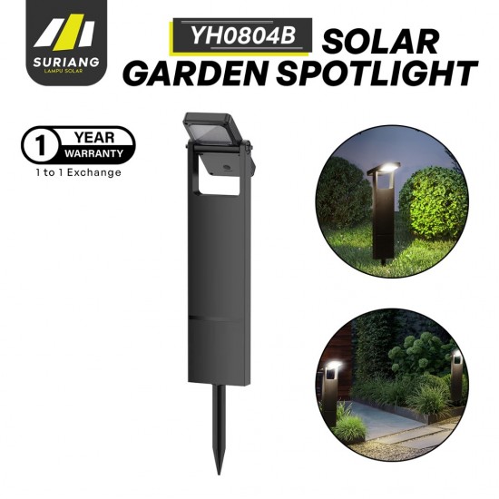 Suriang YH0804B Solar Garden Lawn Spotlight IPX4 Waterproof LED Warm White Light Suriang YH0804B Solar Garden Lawn Spotlight IPX4 Waterproof LED Warm White Light