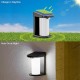 Suriang YH0619-PIR Solar Wall Light With Motion Sensor IPX4 Waterproof LED Cool White Decorative Wall Light