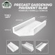 Home Store Type 2 Left Precast Vegetable Gardening Pavement Slab With Reinforcement Y10CQ Steel Bar & Fibre Strand 450MM (W) x 900MM (L) x 150MM (H) Home Store Type 2 Left Precast Vegetable Gardening Pavement Slab With Reinforcement Y10CQ Steel Bar & Fibre Strand 450MM (W) x 900MM (L) x 150MM (H)