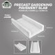Home Store Type 1 Joiner Precast Vegetable Gardening Pavement Slab With Reinforcement Y10CQ Steel Bar & Fibre Strand 450MM (W) x 900MM (L) x 150MM (H) Home Store Type 1 Joiner Precast Vegetable Gardening Pavement Slab With Reinforcement Y10CQ Steel Bar & Fibre Strand 450MM (W) x 900MM (L) x 150MM (H)