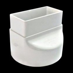 Middy RWDP100 UPVC Rain Water Down Pipe Fittings - Adaptor Socket 2'' x 4'' Middy RWDP100 UPVC Rain Water Down Pipe Fittings - Adaptor Socket 2'' x 4''