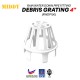 Middy RWDP100 UPVC Rain Water Down Pipe Fittings - Debris Grating 4'' Middy RWDP100 UPVC Rain Water Down Pipe Fittings - Debris Grating 4''