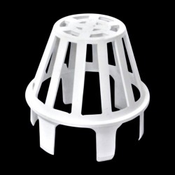 Middy RWDP100 UPVC Rain Water Down Pipe Fittings - Debris Grating 4'' Middy RWDP100 UPVC Rain Water Down Pipe Fittings - Debris Grating 4''