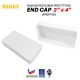 Middy RWDP100 UPVC Rain Water Down Pipe Fittings - End Cap 2'' x 4'' Middy RWDP100 UPVC Rain Water Down Pipe Fittings - End Cap 2'' x 4''