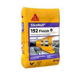 SikaWall 192 Finish High Performance Cementitious Skimcoat For Internal Wall 25KG (White)