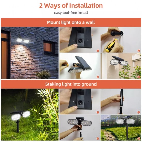 Suriang YH0518-PIR Solar Spotlight With Motion Sensor IP65 Waterproof LED Warm White Light Suriang YH0518-PIR Solar Spotlight With Motion Sensor IP65 Waterproof LED Warm White Light