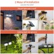 Suriang YH0518-PIR Solar Spotlight With Motion Sensor IP65 Waterproof LED Warm White Light Suriang YH0518-PIR Solar Spotlight With Motion Sensor IP65 Waterproof LED Warm White Light