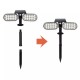Suriang YH0518-PIR Solar Spotlight With Motion Sensor IP65 Waterproof LED Warm White Light Suriang YH0518-PIR Solar Spotlight With Motion Sensor IP65 Waterproof LED Warm White Light