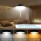 Suriang YH1001E Solar Pendant Ceiling Light IP44 Waterproof LED With 3 Mode Light (White, Neutral, Yellow)