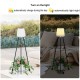 Suriang YH2401 Solar Floor Plant Grow Light IP65 Waterproof LED Warm White Light + RGB Suriang YH2401 Solar Floor Plant Grow Light IP65 Waterproof LED Warm White Light + RGB