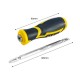 CN 2-Way Screwdriver 2 in 1 Flat/Philips Chrome Vanadium Steel 4'' (100MM) With Rubber Grip CN 2-Way Screwdriver 2 in 1 Flat/Philips Chrome Vanadium Steel 4'' (100MM) With Rubber Grip