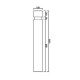 Home Store Precast Concrete Bollard 150MM (W) x 1000MM (H) Home Store Precast Concrete Bollard 150MM (W) x 1000MM (H)