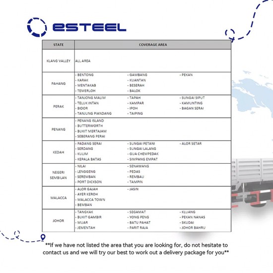 Esteel E1000FF Vertical Slim Tall Flat Bottom Without Stand SUS304 Stainless Steel Water Tank 1000L/220Gallons