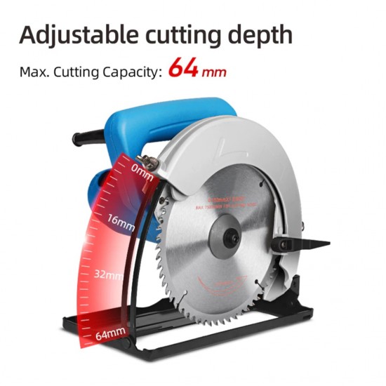 DongCheng DMY02-185SH Electric Circular Saw 7'' (185MM) 1100W