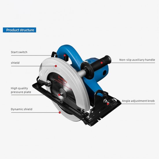 DongCheng DMY02-235 Electric Circular Saw 9'' (235MM) 2000W