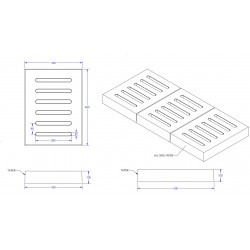 Home Store Precast Compress Slab With Reinforment Y10SQ Steel Bars & Fibre Strands 450MM (W) x 600MM (L) x 100MM (T) Home Store Precast Compress Slab With Reinforment Y10SQ Steel Bars & Fibre Strands 450MM (W) x 600MM (L) x 100MM (T)