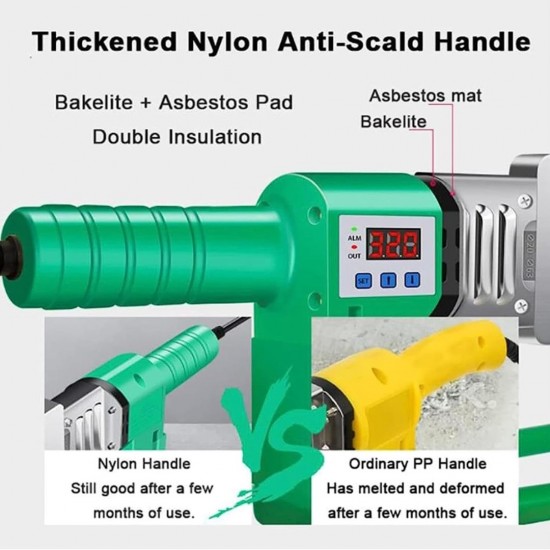 CN 'HUDI' #20-63D Digital PP-R Pipe Welding Machine Set 800W/1200W CN 'HUDI' #20-63D Digital PP-R Pipe Welding Machine Set 800W/1200W