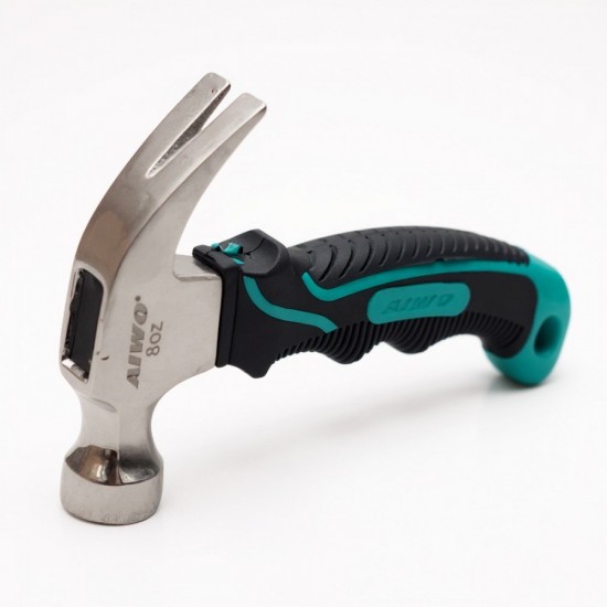 Aiwo Mini Claw Hammer 8oz With Short TPR Handle 6'' Aiwo Mini Claw Hammer 8oz With Short TPR Handle 6''