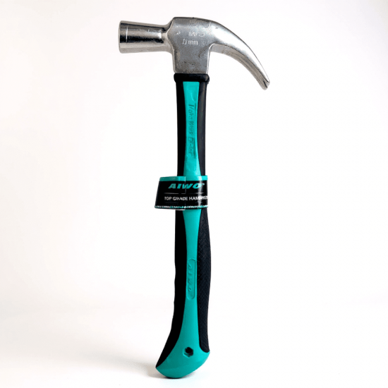 Aiwo Top Grade Claw Hammer 16oz 27MM With TPR Handle
